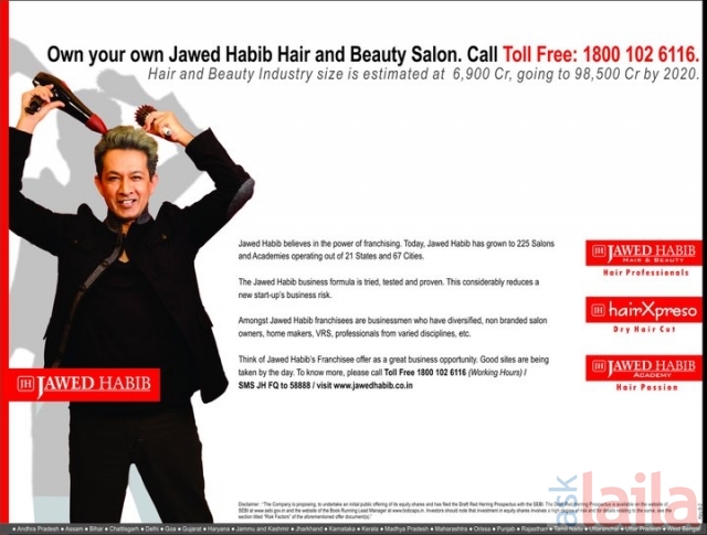 Jawed Habib Hair And Beauty Salon in EVA Mall, Brigade Road, Bangalore | 1  people Reviewed - AskLaila