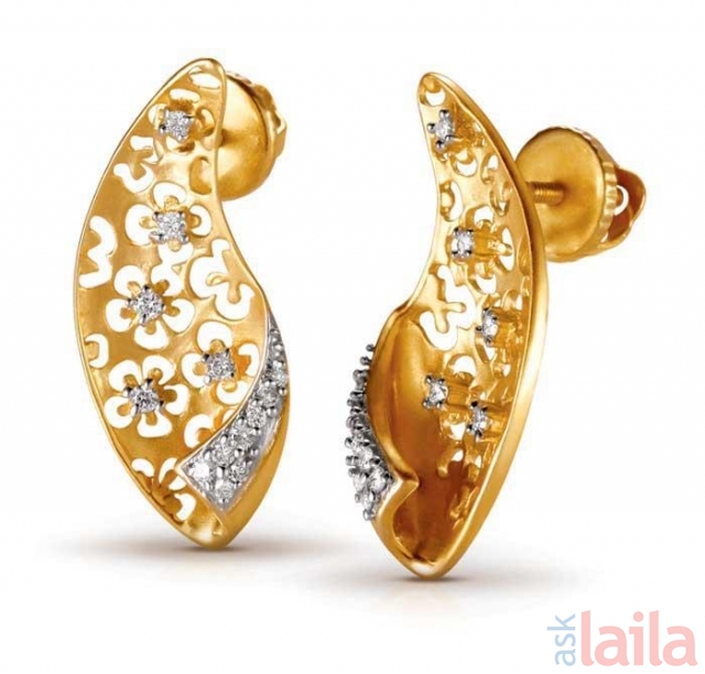 gold earrings design online catalog