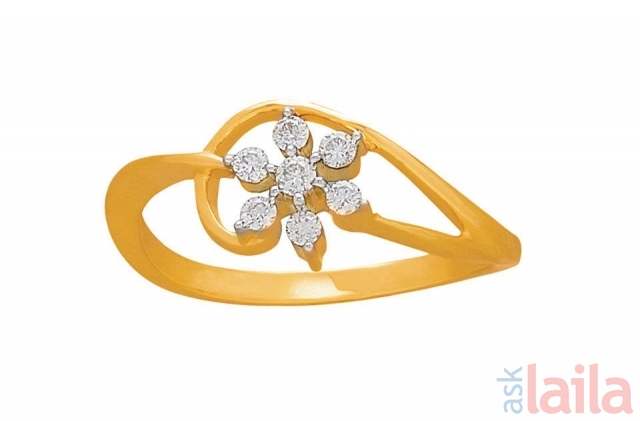 Gili 18k Gold Diamond Ring 3847884.htm - Buy Gili 18k Gold Diamond Ring  3847884.htm online in India